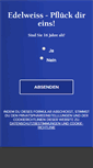Mobile Screenshot of edelweissbier.at